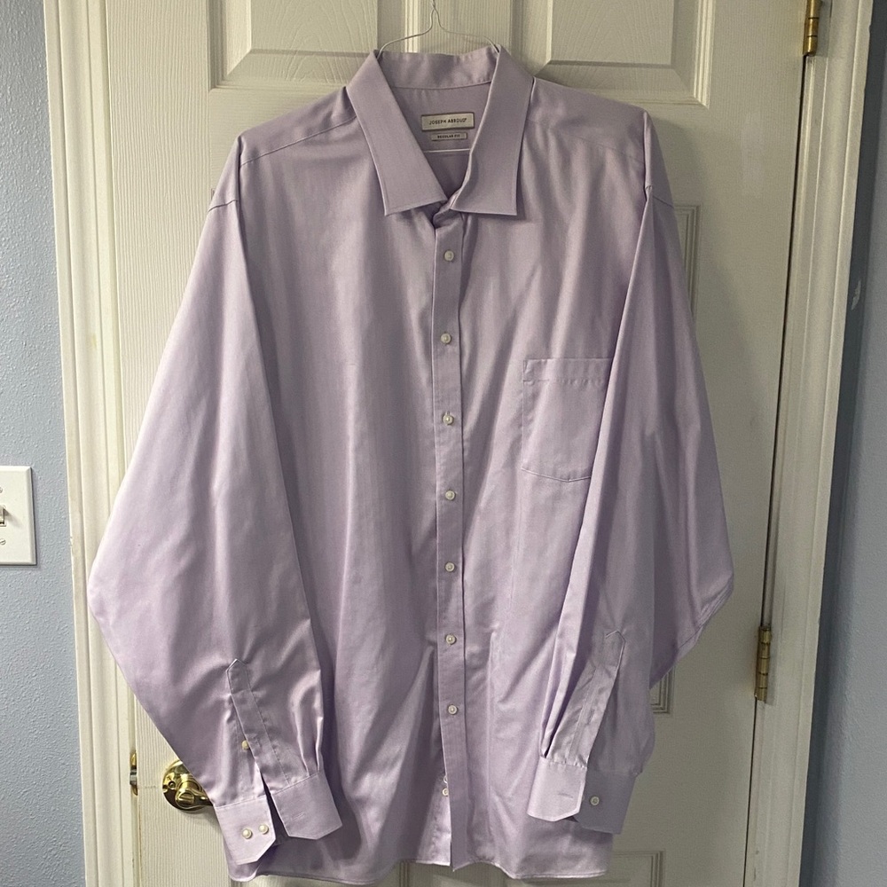 Joseph Abboud Light Purple Dress Shirt